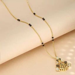 Malabar Gold and Diamonds 22k (916) BIS Hallmark Yellow Gold Short Mangalsutra-picture-32