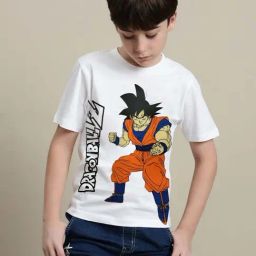 Kidsville Dragon Ball Z Printed Tshirt For Boys-image-63