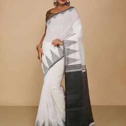 BENGAL HANDLOOM Art Silk Taant Saree-image-29