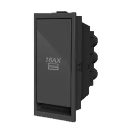 Cona StatuS Flat Switch 16 AX 2 Way 1 Modle Polycarbonate, 22021-10