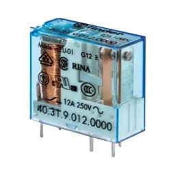 FINDER POWER RELAY, SPDT, 12VDC, 10A, THT, 405190120000-18