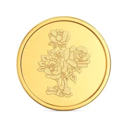 Joyalukkas Flower 22k (916) 1gm Yellow Gold Coin-picture-19