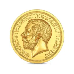 Joyalukkas George Head Design 22k (916) 2gm Yellow Gold Coin-image-24