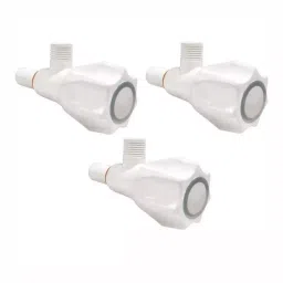 Fastgear Angle Valve Plastic Chrome Finish White, FG2365 (Pack of 3)-image-75