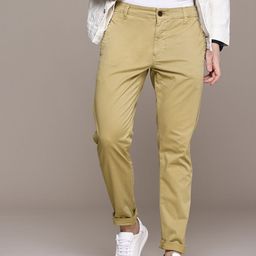 FCUK Men Slim Fit Regular Trousers-image-86