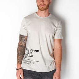 BAESD Men Typography Printed Applique T-shirt-image-44