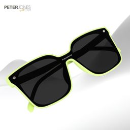 Peter Jones Eyewear Unisex Oversized Sunglasses with Polarised Lens 58034BY-18