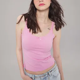 Trendyol Women Sleeveless Cotton Fitted Top-image-89
