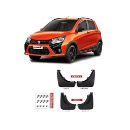 Automoto Cup Type Mud Flaps Splash Guard Front & Rear for Maruti Suzuki Celerio X All Models (Set of 4)-19