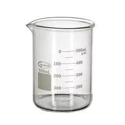 Glassco 2000 ml Low Form Heavy Wall  with Double Capacity Scale 229.235.11-11
