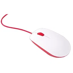 RASPBERRY-PI RASPBERRY PI MOUSE, RED/WHITE, SC0165-74