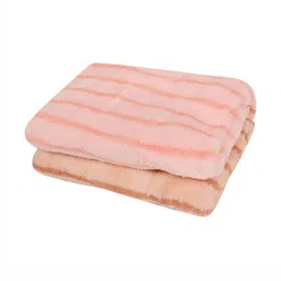 LOOM LEGACY 2-Pcs Peach & Beige Striped Kitchen Towel-17