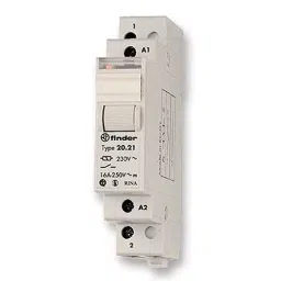 FINDER RELAY, SPST-NO, 250VAC, 16A, 20.21.8.230.4000-24