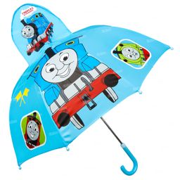 Fiddlerz Umbrella for Kids 100% Waterproof Lightweight Stylish 3D Cartoon Manual Umbrella- Blue (Design As Per Availability)-1