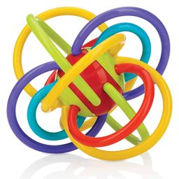 FunBlast Loops Teething Rings Toy with Rattle Sound for BabiesMulticolor-26