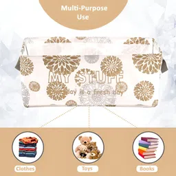 Myntra Elegant Homes White 6 Pcs Regular Collapsible Foldable Drawer Organisers image 3
