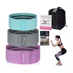 ARROWMAX Set Of 3 Fitness Loop Resistance Bands-24