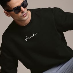 FCUK Brand Logo Printed Sweatshirt-image-54