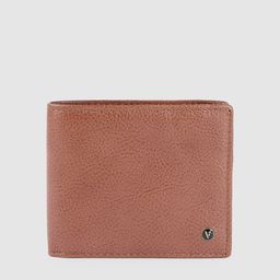 Van Heusen Men Brown Leather Two Fold Wallet-image-98