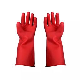 Raychem Electrical Insulating Gloves KL-C-ARC Rolled Edge Red 11 Size 360 mm Length, DEA0010457 (1 Pair)-image-22