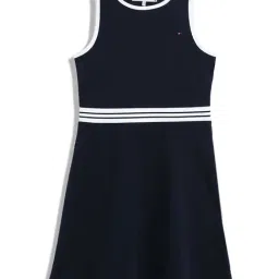 Tommy Hilfiger Kids Dark Night Navy Slim Fit Dress-picture-19