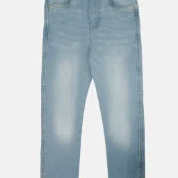 Kiddopanti Kids Blue Solid Jeans-picture-44