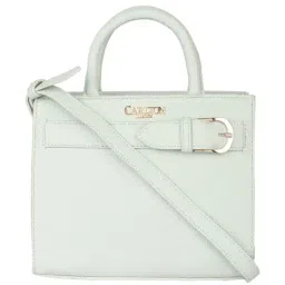 Carlton London Mint Solid Medium Handbag-image-31