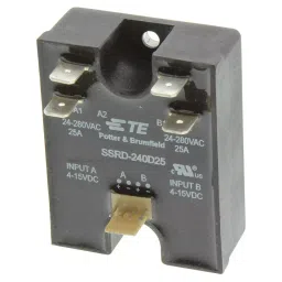TE CONNECTIVITY SSR, PANEL MOUNT, 280VAC, 15VDC, 25A, SSRD-240D25-picture-9