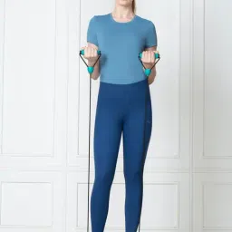 Van Heusen Blue Slim Fit Tights-image-67