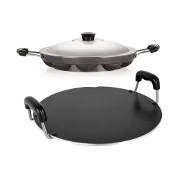 Nirlon Non-Stick Red Aluminium Kitchenware Combo Set-44