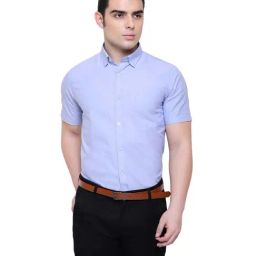 Southbay Light Blue Regular Fit Shirt-image-48