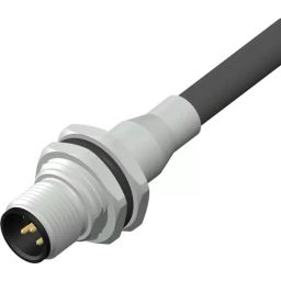RS PRO Circular Connector 5 Contacts Flush Mount M12 Connector Plug Male IP67, 2080596-image-1