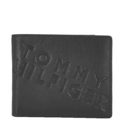 Tommy Hilfiger  Black Casual Leather Bi-Fold Wallet for Men-image-73