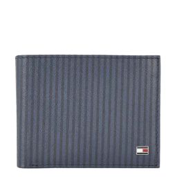 Tommy Hilfiger Dominic Navy & Black Casual Leather Bi-Fold Wallet for Men-image-3