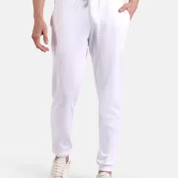 United Colors of Benetton White Slim Fit Joggers-image-128