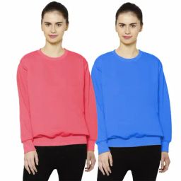 Vimal Jonney Pink & Blue Round Neck Pullover - Pack of 2-image-96