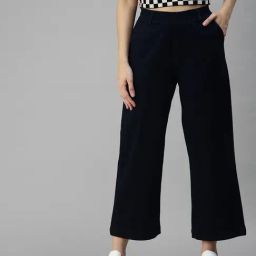 showoffff SHOWOFF Wide Leg Clean Look Blue Jeans-picture-28