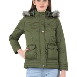 Monte Carlo Olive Hooded Jacket-picture-17