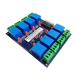 TECHDELIVERS 8 Channel Drived ULN2803 12 V Relay Board Module For Raspberry Pi Arduino AVR 8051, 0402YLQEWR3-picture-9