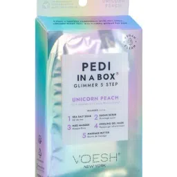VOESH Glimmer Pedicure In A Box 5 Step Unicorn Glimmer-29