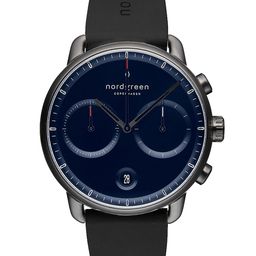 Nordgreen Men Navy Blue Dial & Black Straps Analogue Watch 5714205009144-11