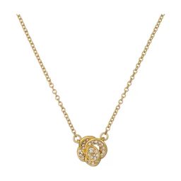 Ted Baker Crystal Flower Pendant Necklace for Women-image-81