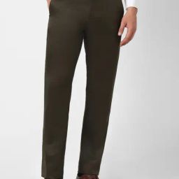 Van Heusen Brown Skinny Fit Trousers-picture-37