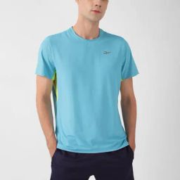 Reebok Sky Blue Regular Fit Sports T-Shirt-image-98