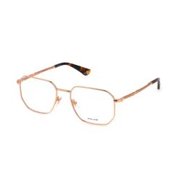 Police Gold Geometric Eye Frame for Men VPLL67K53300FR-picture-31