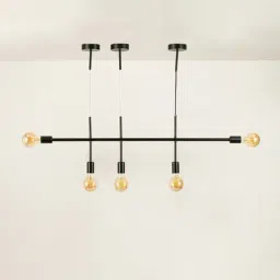 Whispering Homes Zeus 5-Light Chandelier - Black-image-14
