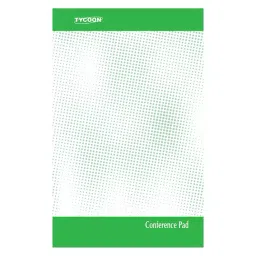 Tycoon Conference Pad Ruled Optic White Paper 30 Pages 15 Sheets 13.5x22 cm (Pack of 25)-19
