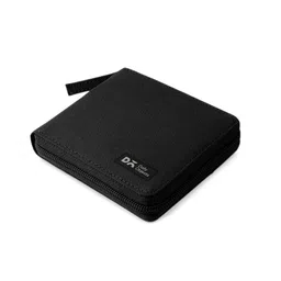 DailyObjects Women Black Printed Zip Around Wallet-13