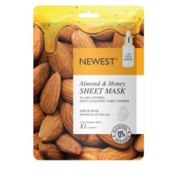 NEWEST Almond & Honey Sheet Mask For Deep Cleansing - 30 ml image 1