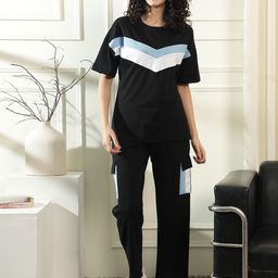 PRRODALITY Pure Cotton T-Shirt With Trousers Co-Ords-image-28
